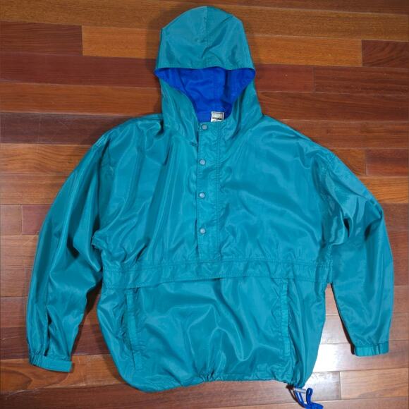Vintage🔥 Cheetah sport Aqua windbreaker jacket size XLarge - Picture 1 of 7